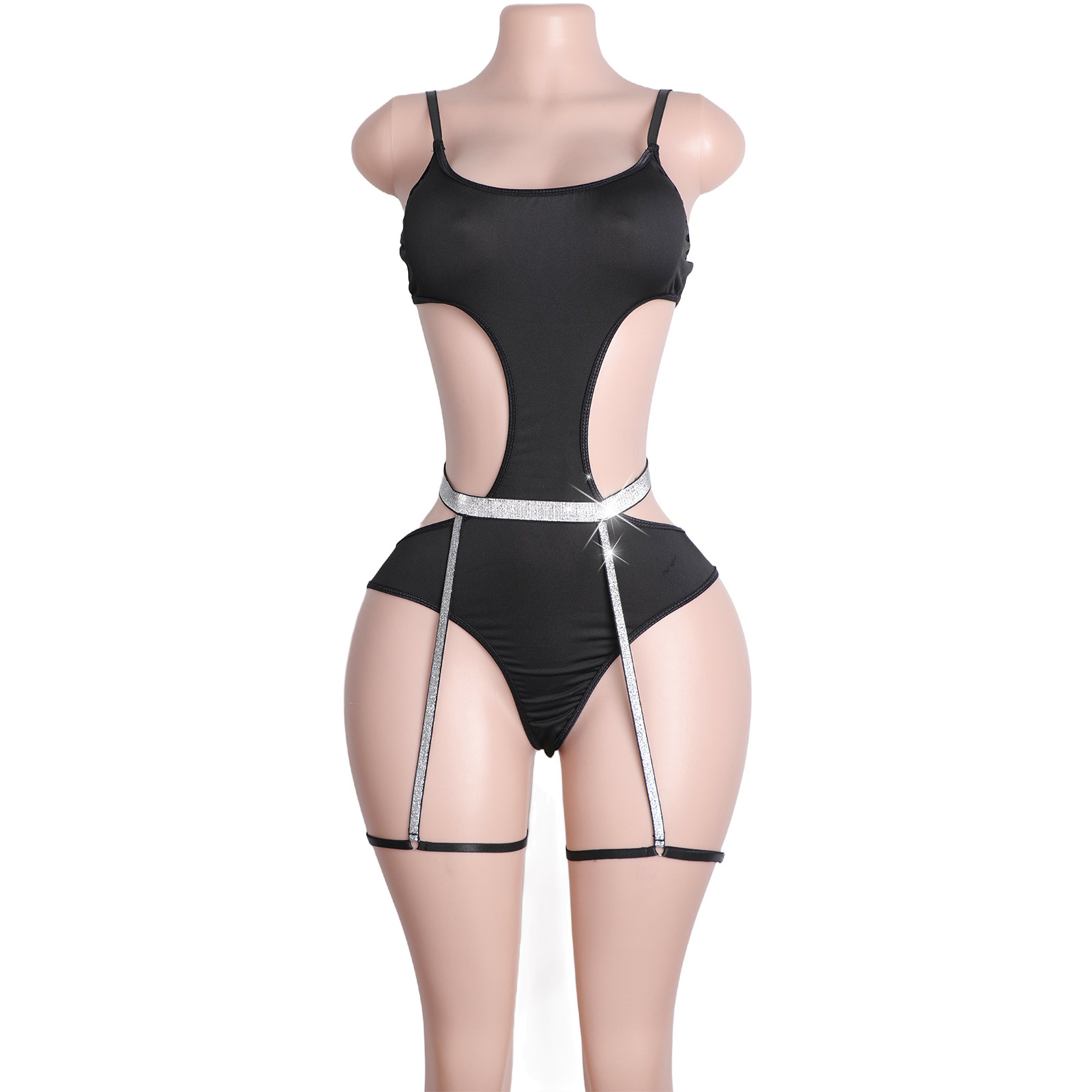 Garter Belt Set - Tenue de pole dance personnalisée avec