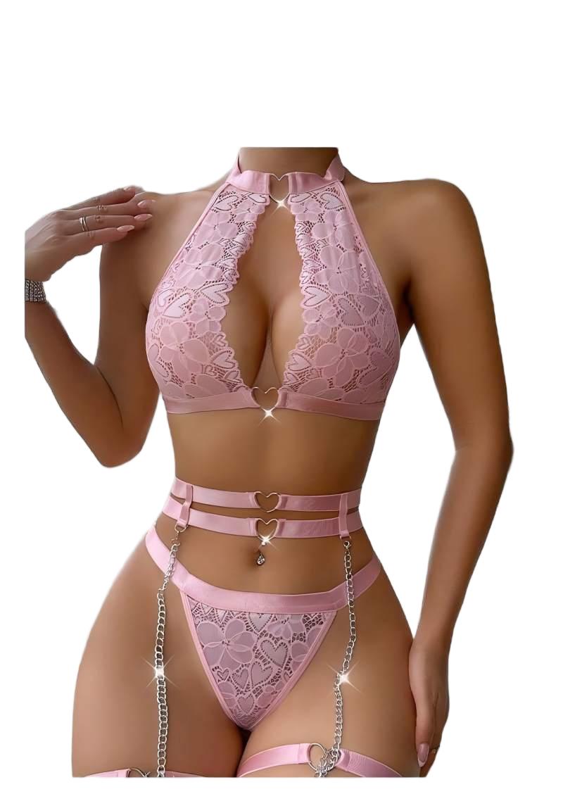 Push Up Bra Padded - Ensemble de lingerie sexy push-up en