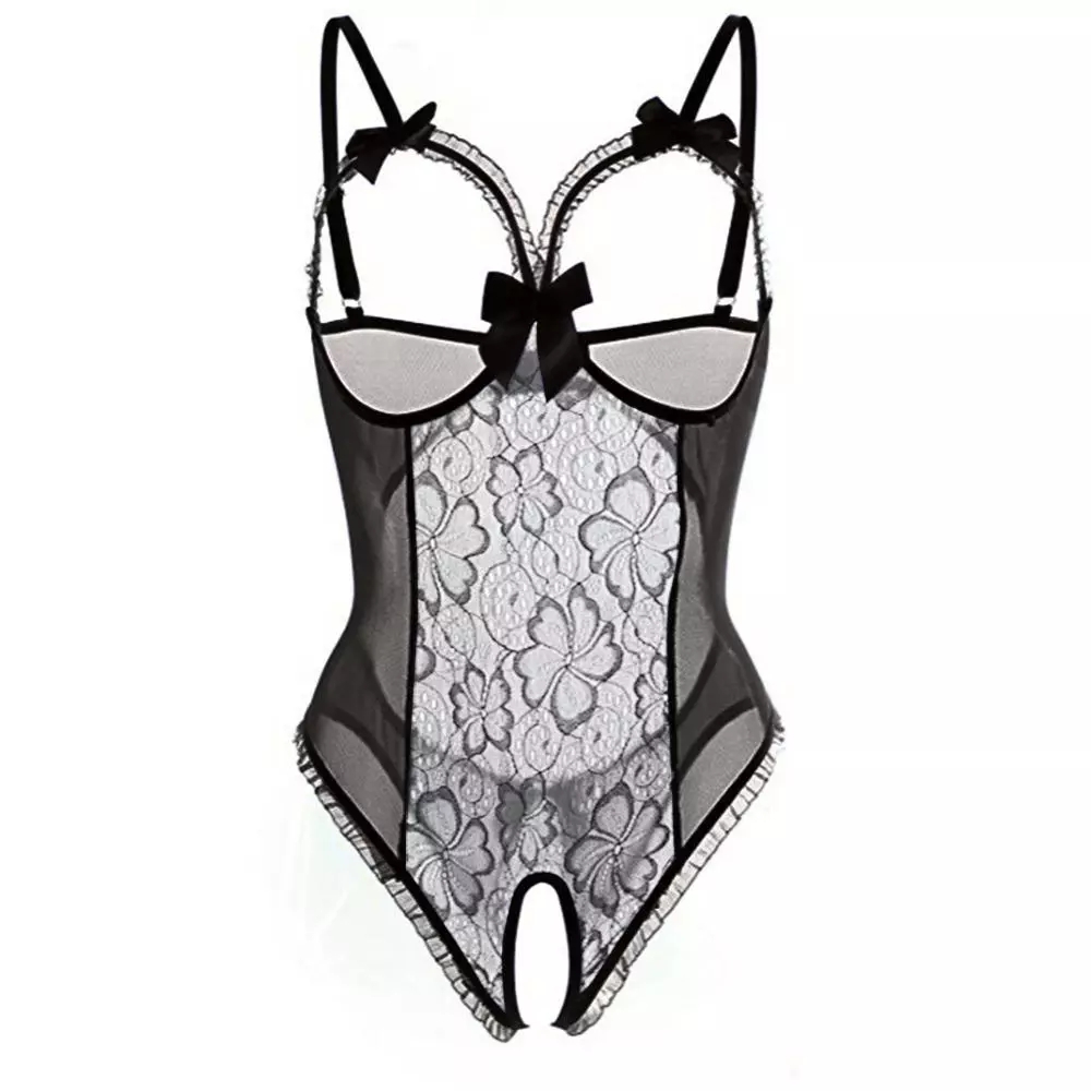 Babydoll Chemise Night - Lingerie sexy pour femme, nuisette en