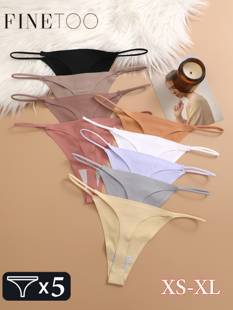 Thong Bikini Women - 5 pièces sous-vêtements sans couture femmes