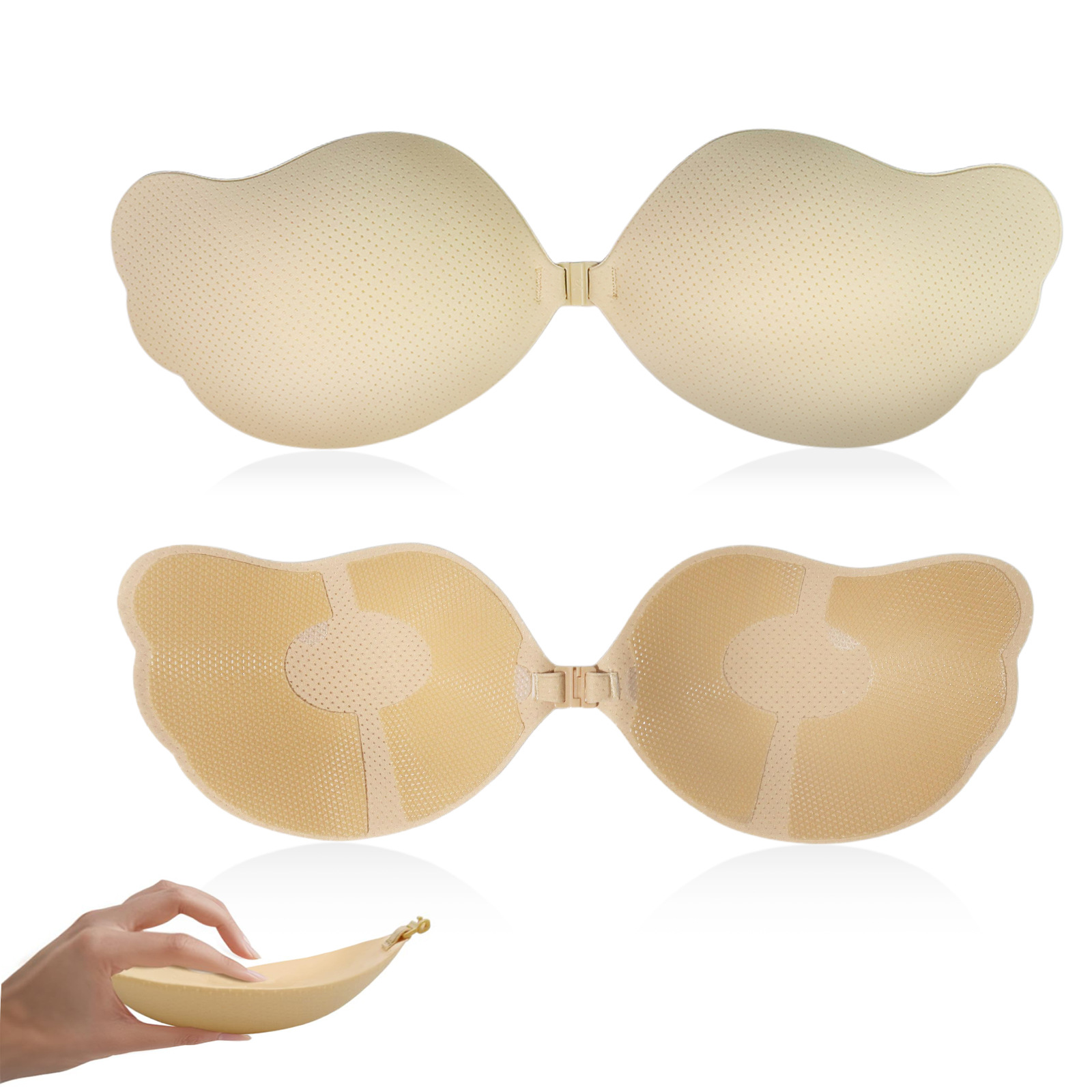 Silicone Bra Adhesive - Nouveaux coussinets de soutien-gorge invisibles auto-adhésifs