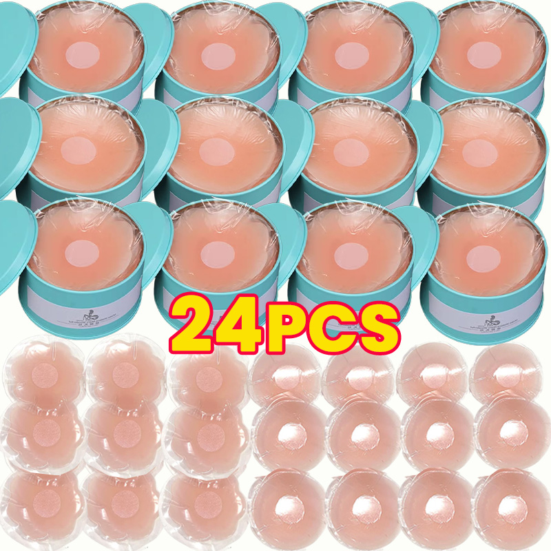 Silicone Bra Adhesive - 2026 Couvre-tétons réutilisables pour femmes, en
