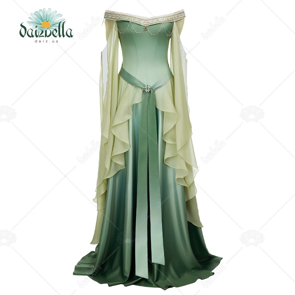 Slip Dress Satin - DAIZBELLA Robe elfe dégradée pour femme