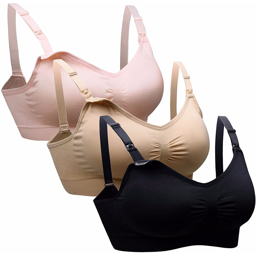 Nursing Bra Sleep - Soutien-gorge d'allaitement sans fil en coton