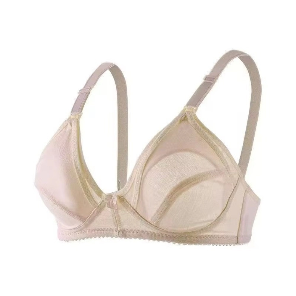 Nursing Bra Sleep - Soutien-gorge d'allaitement en coton sans armatures,