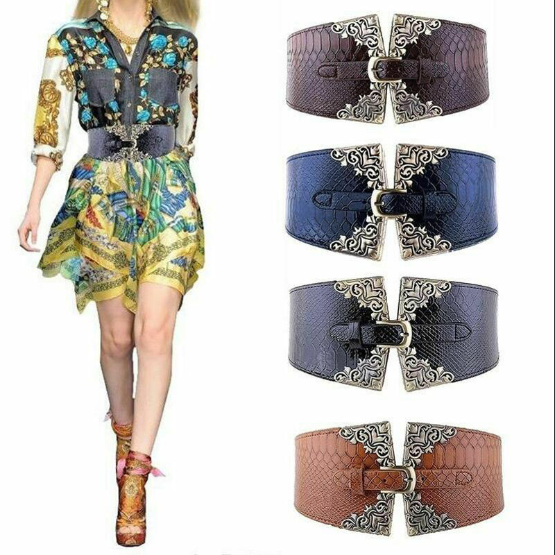 Ceinture en cuir élastique pou - Corset Waist Cinch avis et prix