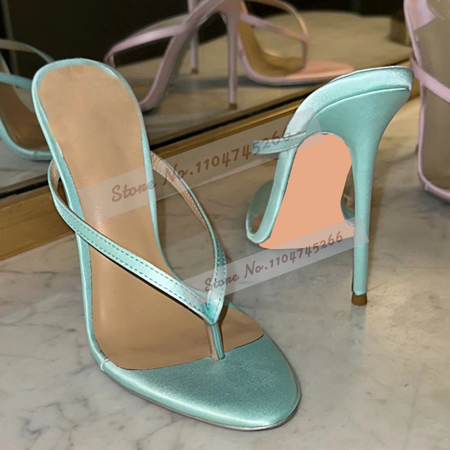 Mules à talons hauts en satin  - Slip Dress Satin avis et prix
