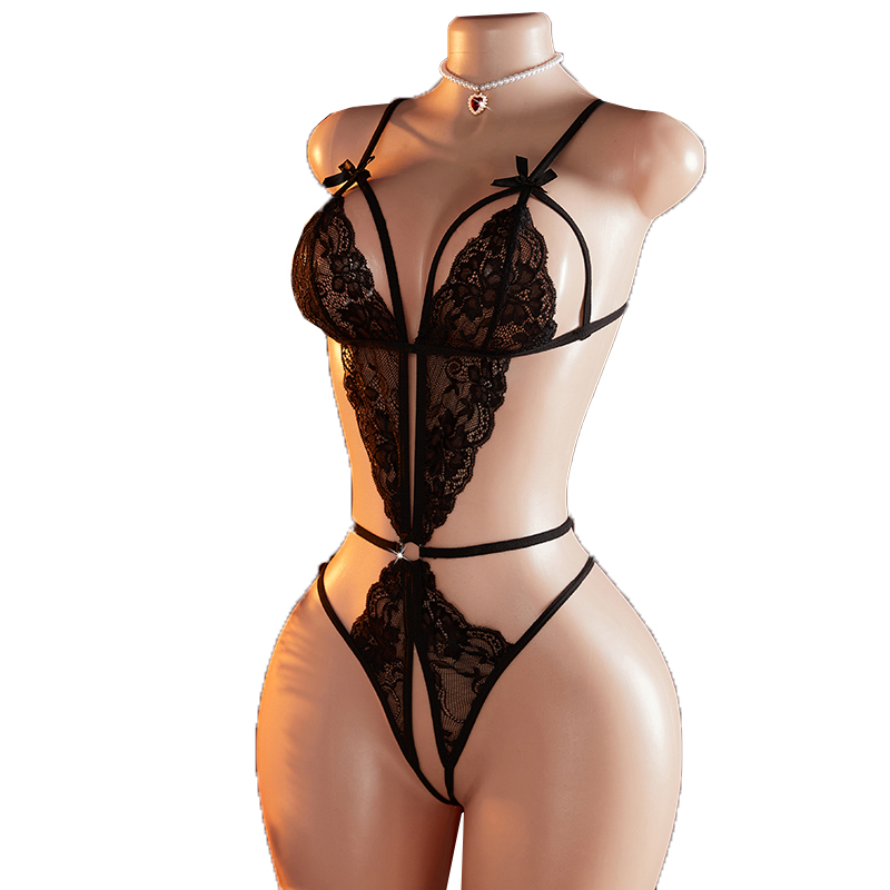 Transparent Sexy une pièce cre - Lace Teddy Lingerie avis et prix