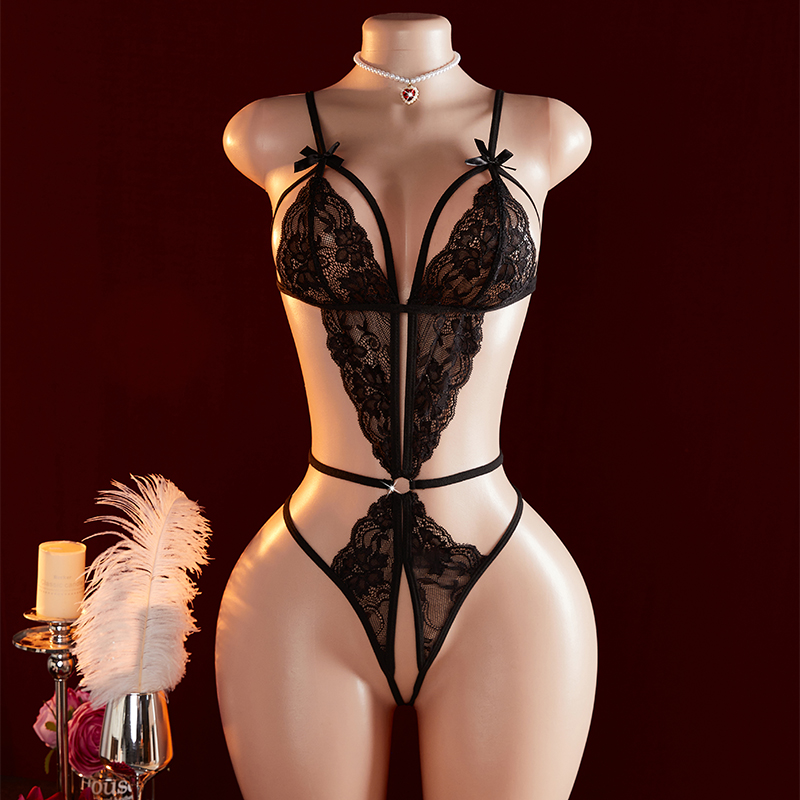 Transparent Sexy une pièce cre - Lace Teddy Lingerie avis et prix