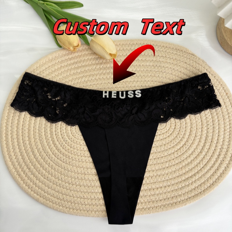 String personnalisé avec nom e - Thong Bikini Women avis et prix