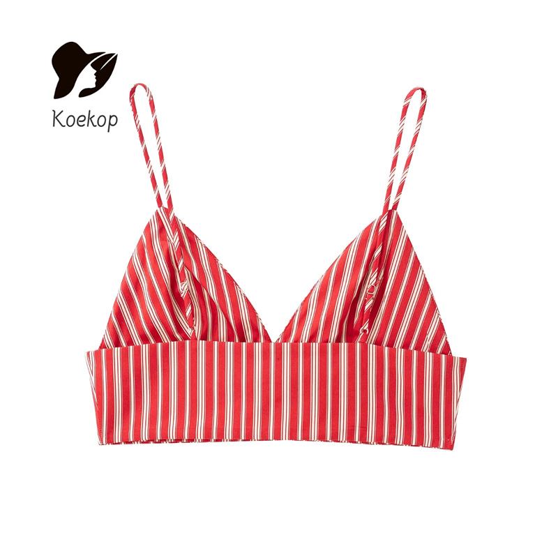 Koekop mode femme Sexy rayé li - Strapless Bra Backless avis et prix