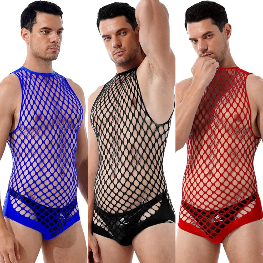 Body Gay pour hommes, costumes - Bodystocking Fishnet avis et prix