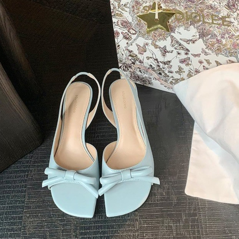 Sandales élégantes à talons ba - Slip Dress Satin avis et prix