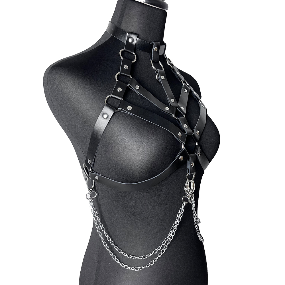 JOwith-Lingerie en cuir pour f - Garter Belt Set avis et prix