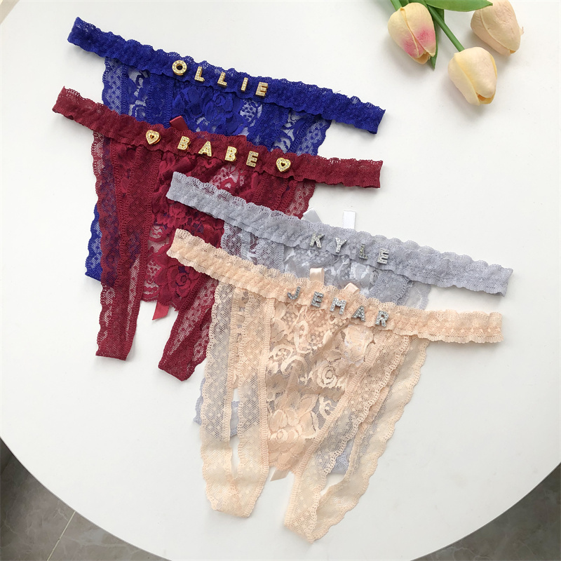 Culotte string en dentelle ave - Thong Bikini Women avis et prix