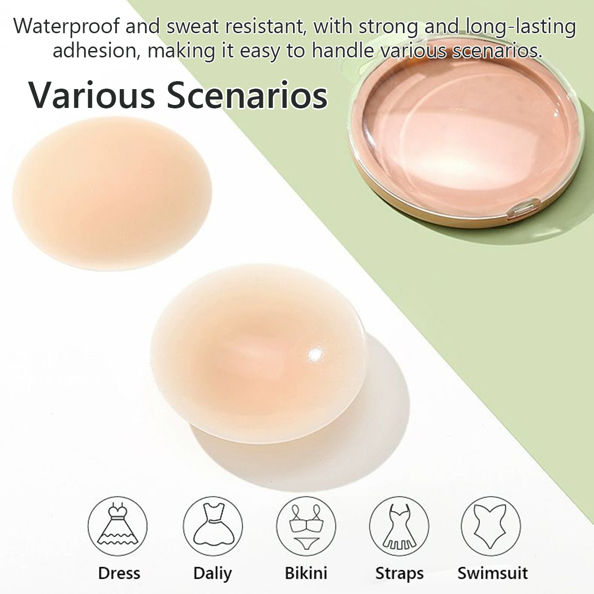 3 Paires de Couvre-Mamelons Ad - Nipple Cover Pasties avis et prix