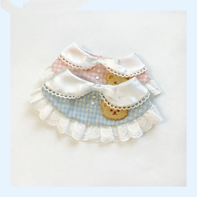 Bavoir à carreaux mignon pour  - Lace Teddy Lingerie avis et prix
