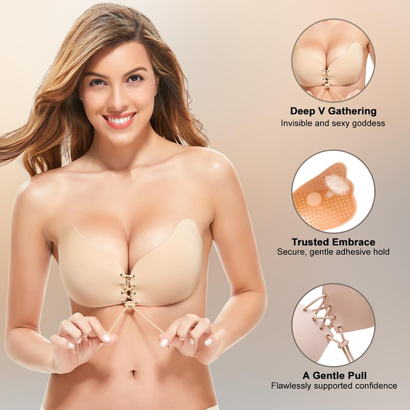 1/2 paires femmes été dos nu s - Push Up Bra Padded avis et prix