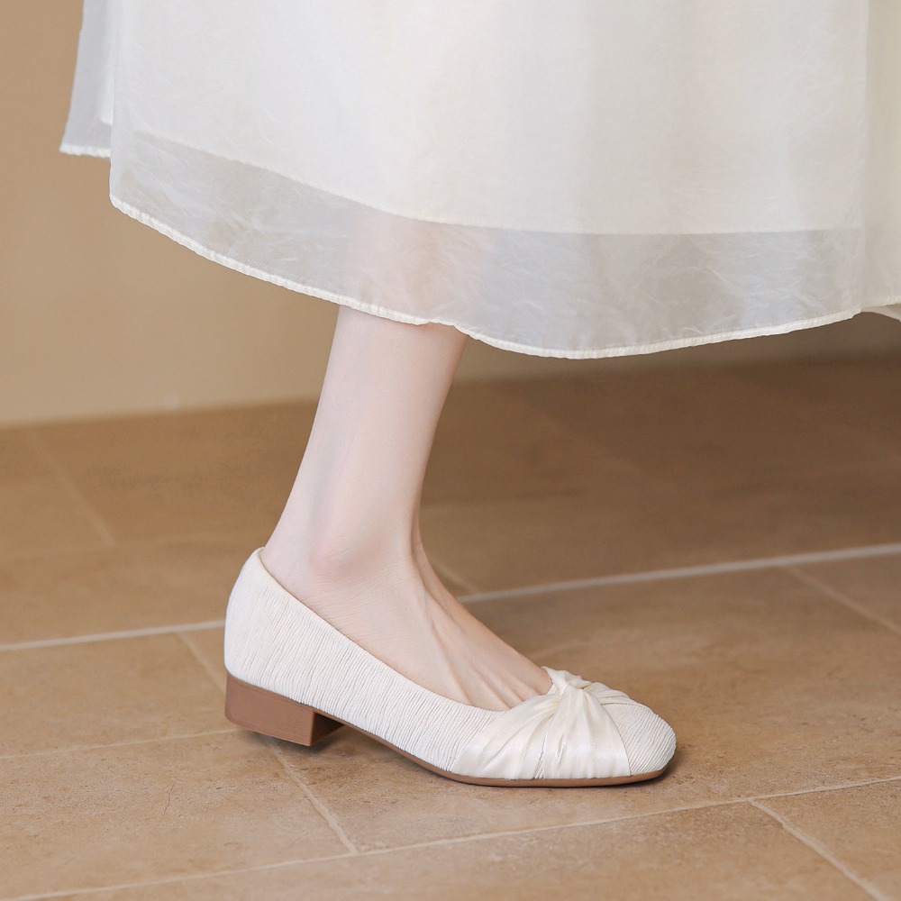Chaussures plates élégantes po - Slip Dress Satin avis et prix