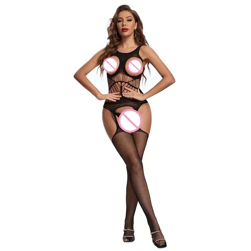 Bodysuits sans entrejambe, Bod - Bodystocking Fishnet avis et prix
