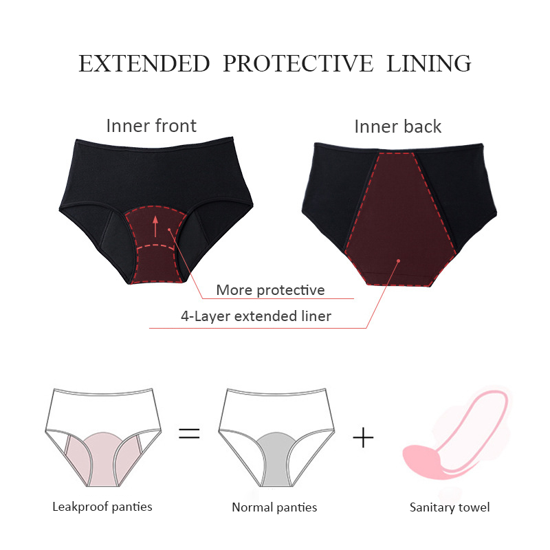 3 pièces culotte menstruelle à - Period Panty Absorbent avis et prix